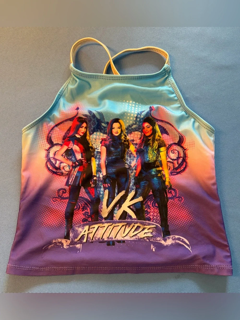 Descendants 2-Piece Swimsuit Girls Size 7/8